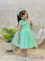 پیراهن مجلسی پفی پرنسا