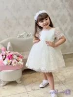 پیراهن پرنسسی دخترانه گلسا