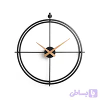 ساعت دیواری فلزی آریا