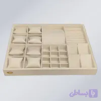 نظم‌دهنده جواهرات و اکسسوری – ابعاد ۴۰×۴۶ – ارتفاع ۳/۵ – جواهر باکس