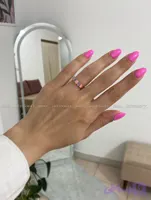 انگشتر میناکاری فری سایز