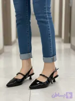صندل پشت باز MIU MIU پاشنه ۳ سانت