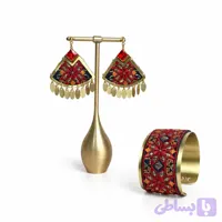 نیم ست گوشواره و دستبند
