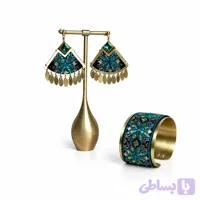 نیم ست گوشواره و دستبند