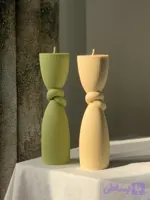 شمع دستساز استوانه گره