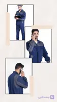 لباس کار آبی نفتی- طوسی رایکاورک