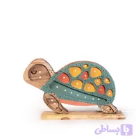 چراغ خواب چوبی کودک طرح لاکپشت