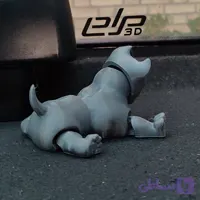 مجسمه سگ پیتبول مفصلی