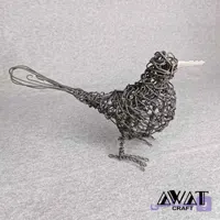 مجسمه سیمی مفتولی پرنده