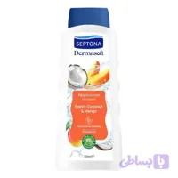 شامپو بدن سپتونا درماسافت با نارگیل اگزوتیک و انبه حجم ۷۵۰ میلی‌لیتر (Septona)