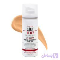 ضدآفتاب رنگی صورت التا ام‌ دی UV Clear SPF 46** Eltamd