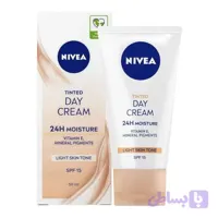 کرم روز رنگی ( تینت ) برند نیوآ مدل لایت همراه spf15 nivea