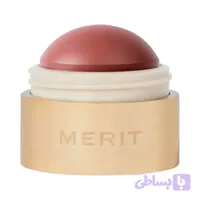 رژگونه کرمی بالم سرخ مریت