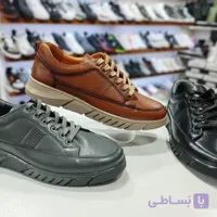 کفش تمام چرم راحتی مردانه AKAY