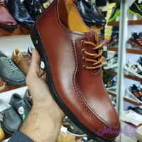 کفش تمام چرم مردانه بندی