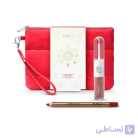 ست آرایش لب برندکیکو مدل Snow-Kissed Holiday My Perfect Combo Lips Gift Set