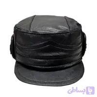 کلاه مردانه چرمی نقاب دار کد 602