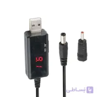کابل تبدیل USB به DC مدل T912 طول 0.88 متر