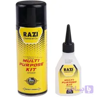 چسب 123 رازی تک عددی حجم 400 میل خرده