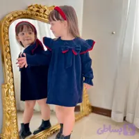پیراهن مخمل بچگانه