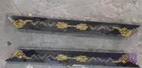 قاب دور سنگ قبر طرح گلگوشه