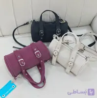 کیف دخترانه استوانه ای جنس نانسی دسته وبند قابلیت تنظیم
