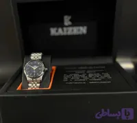 ست ساعت مچی زنانه و مردانه کایزن Kaizen KG3305D موتور ژاپن | رنگ ثابت با طراحی زوجی شیک
