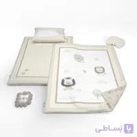سرویس خواب 4تیکه رزبرن طرح شیر