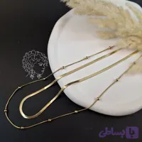گردنبند دولاین ماری و توپی