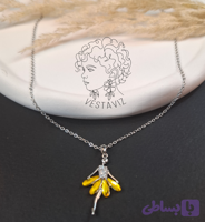 گردنبند سواروسکی مدل رقص باله