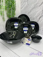 سرویس ۲۶ پارچه کارین مشکی