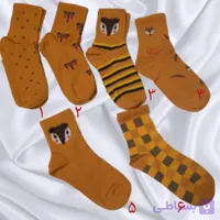 جوراب ساقدار روباه زنانه نخ پنبه