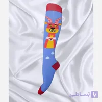 جوراب ساق بلند  گوزن خان نخ پنبه