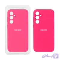 قاب سیلیکونی پاک کنی اورجینال درجه یک Samsung Galaxy S23 FE صورتی فانتزی