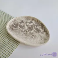 ظرف تک نسخه سرامیکی دست ساز – طرح برگ