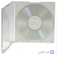 قاب مینی CD باریک کف مشکی شفاف و رنگی
