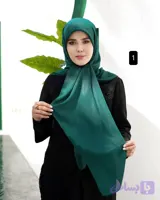 روسری نخی دنیز لمه دارساده و مجلسی زنانه قواره بزرگ 130 با لمه لطیف