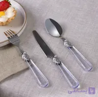 سرویس قاشق و چنگال غذاخوری 18 پارچه کاراجا مدل Ella