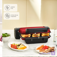 ساندویچ ساز و گریل کاراجا مدل Crust Grill قرمز