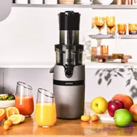 آبمیوه و مرکبات گیری کاراجا مدل Slow Juicer طوسی