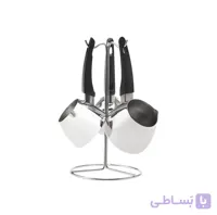 ست شیرجوش قهوه جوش کاراجا مدل Tokyo PowerSteel 316
