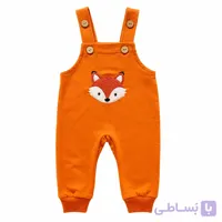 بیلر بچه گانه طرح تدی مناسب 3 ماه تا 2 سال جنس دورس پنبه