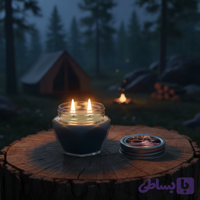 شمع معطر رونیکا مدل الماسی رایحه FOREST (جنگل)