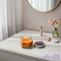 شمع معطر رونیکا مدل شش ضلعی رایحه GUM (آدامس)