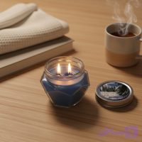 شمع معطر رونیکا مدل الماسی رایحه SNOW FOREST (جنگل رفی)