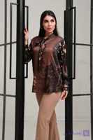 شومیز ابریشم پتینه