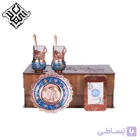 هدیه لوکس تبلیغاتی نوروزی صنایع دستی مس و پرداز