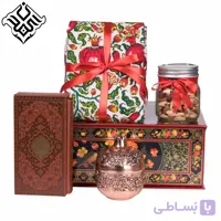 ست یلدایی آجیل و صنایع دستی