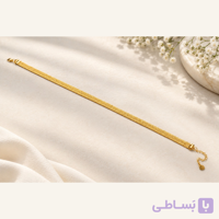 گردنبند (چوکر) دست ساز میوکی طرح طلا