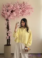 شومیز زنانه و دخترانه | پارچه لینن زارا | شیک و ساده و ترند | خرید قسطی از ترب